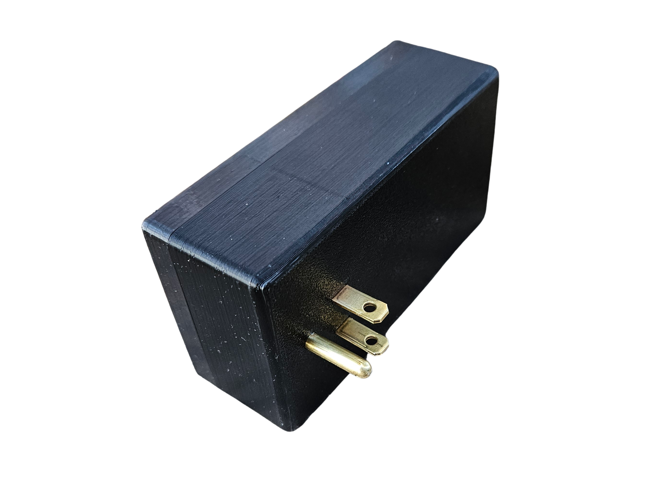 Yellow Power Systems Legacy Box, rear view showing AC outlet plugs